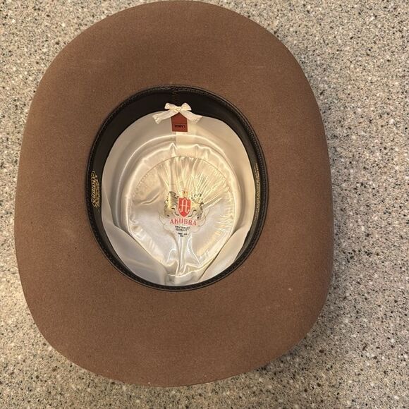 AKUBRA Outback Trading Co. Snowy River 1010 Vintage Pure Fur Felt Hat *NWOT* - Picture 6 of 13